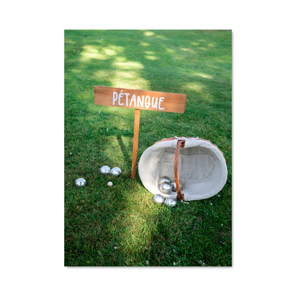 Poster Pétanque et Compagnie